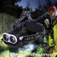 Rechargeable 18650 Headlamp Headlight Torch + USB Charger Durable T6 LED 569937369